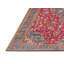 Rouge/bleu oriental Jasleen Tapis décoratif-1781445629