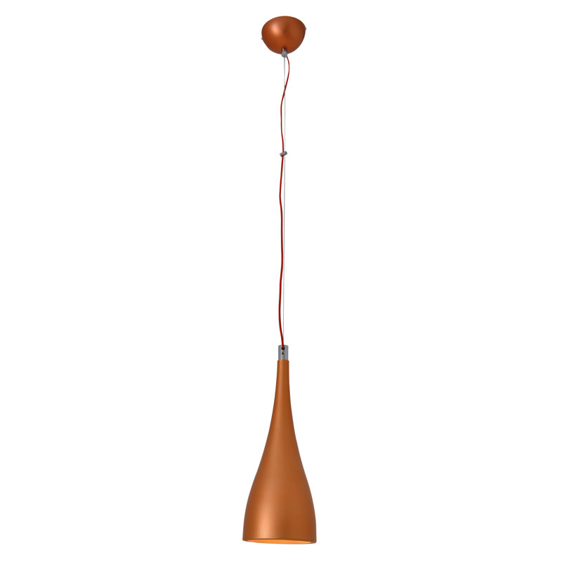 Lima 1 - Light LED Teardrop Pendant, Copper