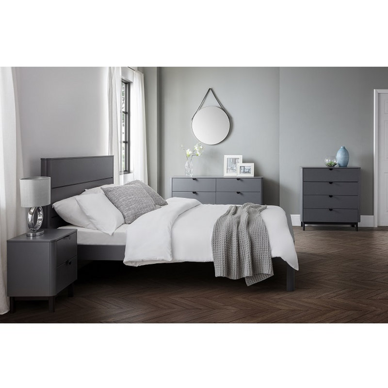 Janine 46cm W Manufactured Wood Bedside Table
