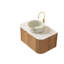 Meuble-lavabo flottant à bord arrondi pré-assemblé-196155454-196155448