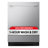 LG Smart FlushFit Top Control Dishwasher with 1-Hour Wash & Dry, QuadWash Pro, and Dynamic Heat Dry with AutoVent Dry