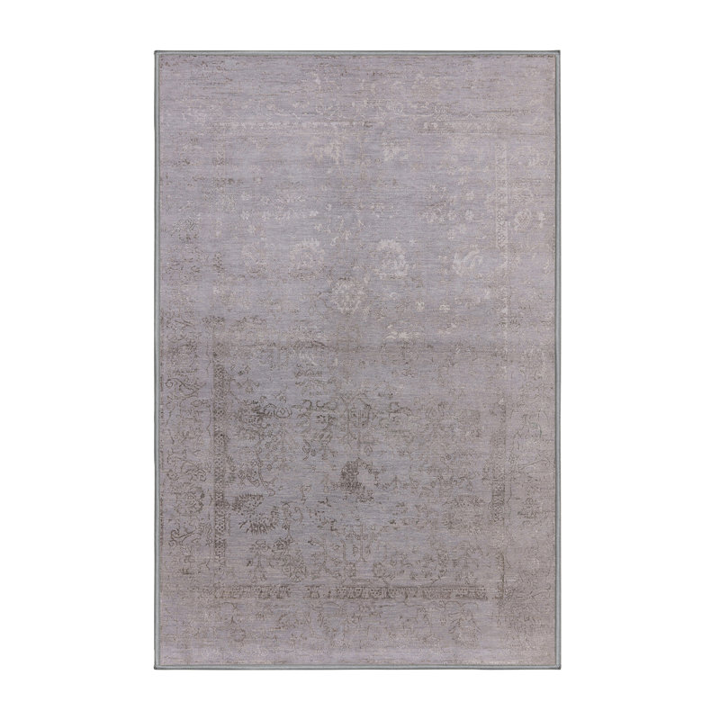 Tapis oriental gris Kirsten, Rectangle 2 pi x 4 pi