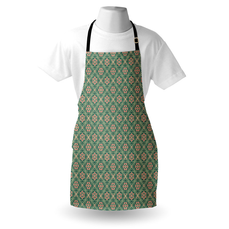 Geometric Bib Apron