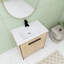 Meuble-lavabo sur pied simple 30 po avec comptoir en céramique beige