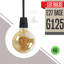 Sikora 4W LED Vintage Edison Globe Light Bulb Amber