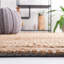 Tapis gris / naturel en jute et coton à tissage plat Ifigeneia-1224269089