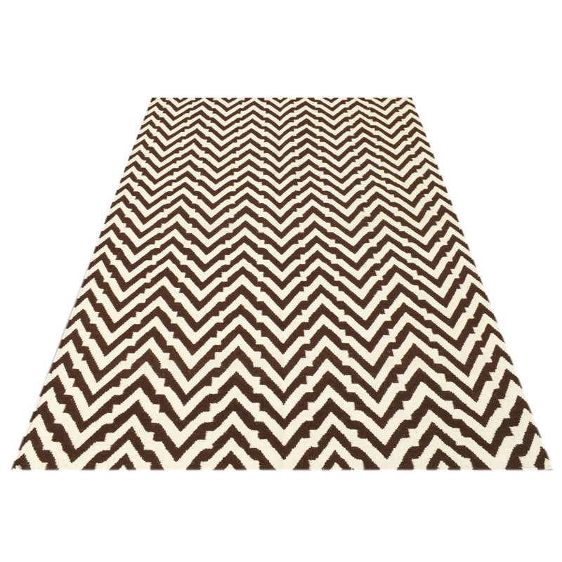 Pauline Rectangle 155 cm x 240 cm Chevron Hand Woven Area Rug