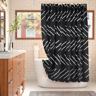 Rideau de douche simple Aleysia