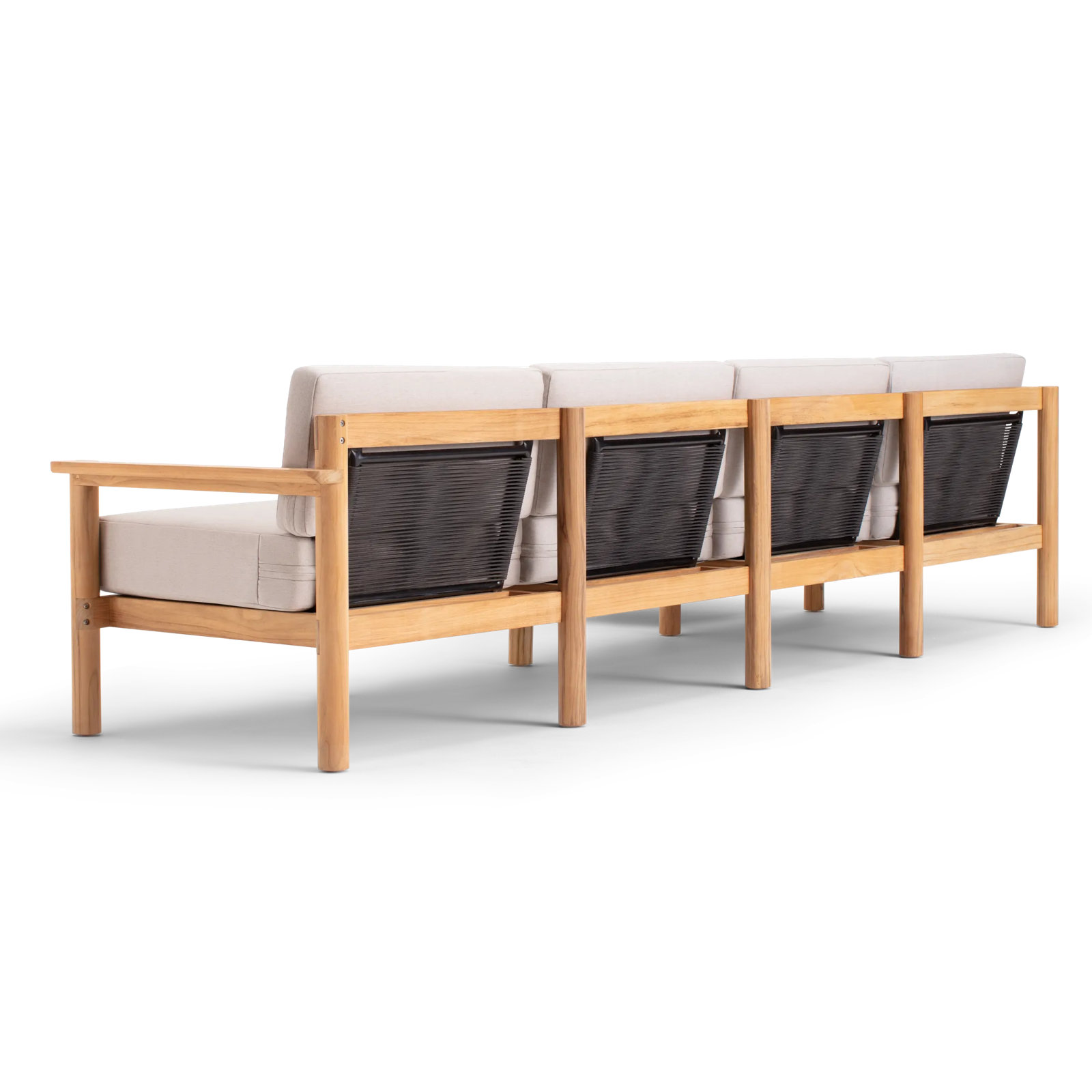 Haven 114" Sunbrella® Patio Sofa, Sunbrella Ashe
