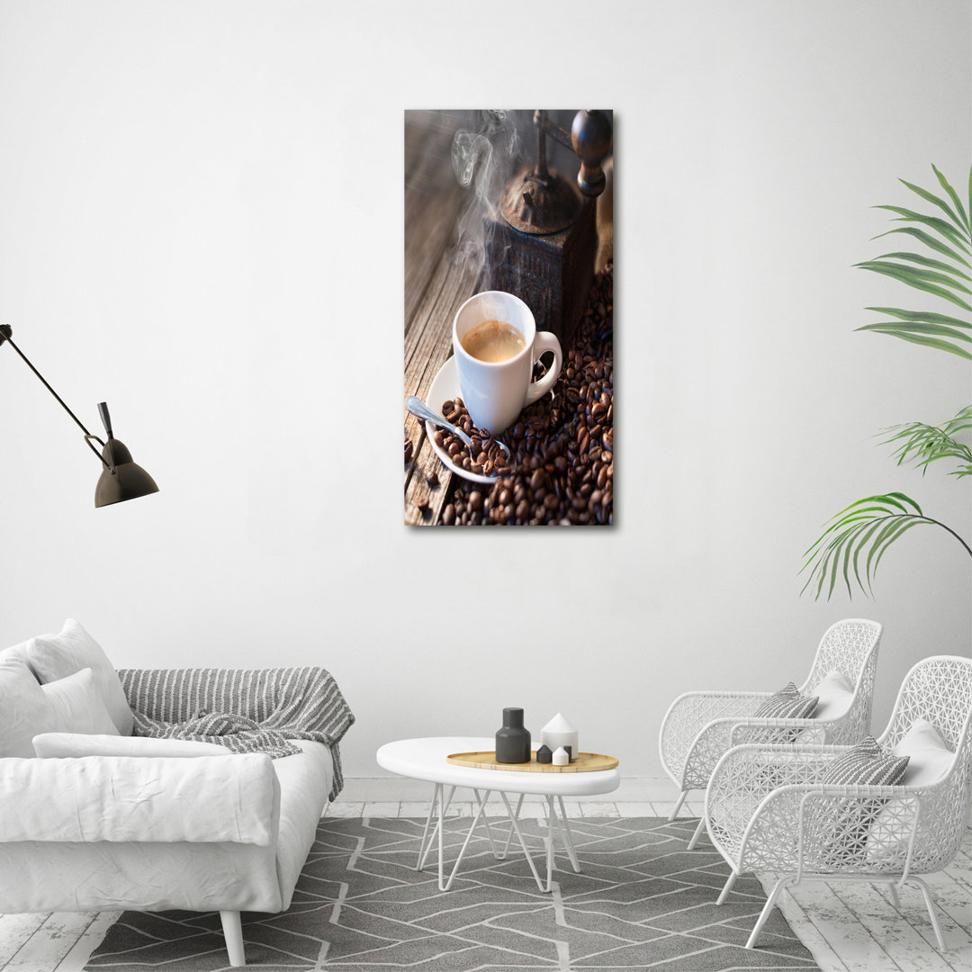 Tasse Kaffee - Kunstdrucke auf Leinwand