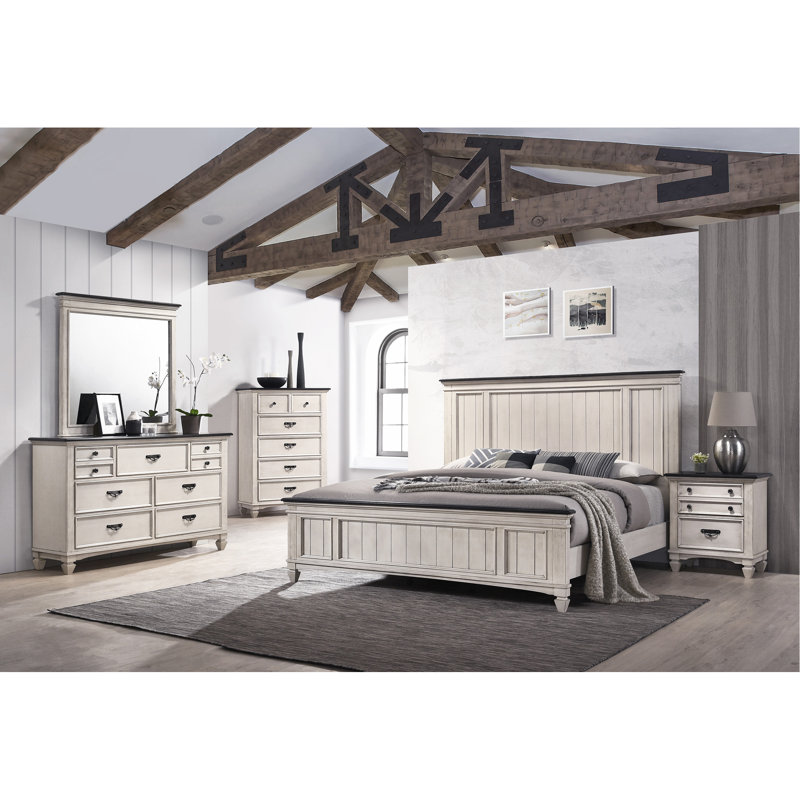 Accent Nightstand - Beige