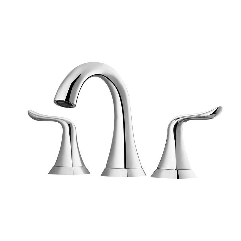 Beverly Polished Chrome Widespread 2-Handle Bathroom Faucet