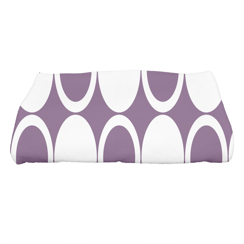 Serviette de bain Sergueï, Mauve