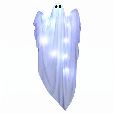 47" Light-up Ghost for Spooky Halloween Decor