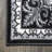 Jaiden French Border Black/Gray Rug-1330166426