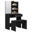 Kliment Dressing Table with Mirror-422946323