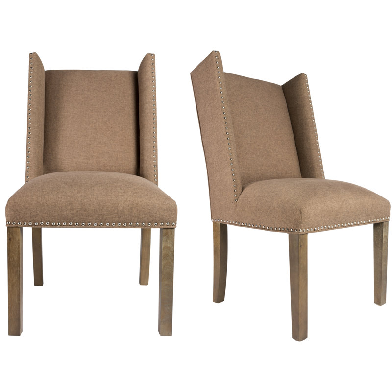 Chaise d'appoint Massucci, Noyer délavé