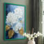 FLORAL Series XCV - reproduction encadrée de qualité supérieure - prête à être accrochée - aucun clou requis-1573224375-1573224373