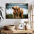Floating Frame Walnut