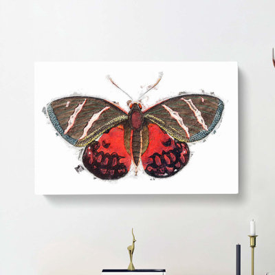 Icarus Moth by George Shaw - Wrapped Canvas Painting