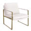 16.5'' H Faux Leather Upholstered Armchair-1607474648-1607474649
