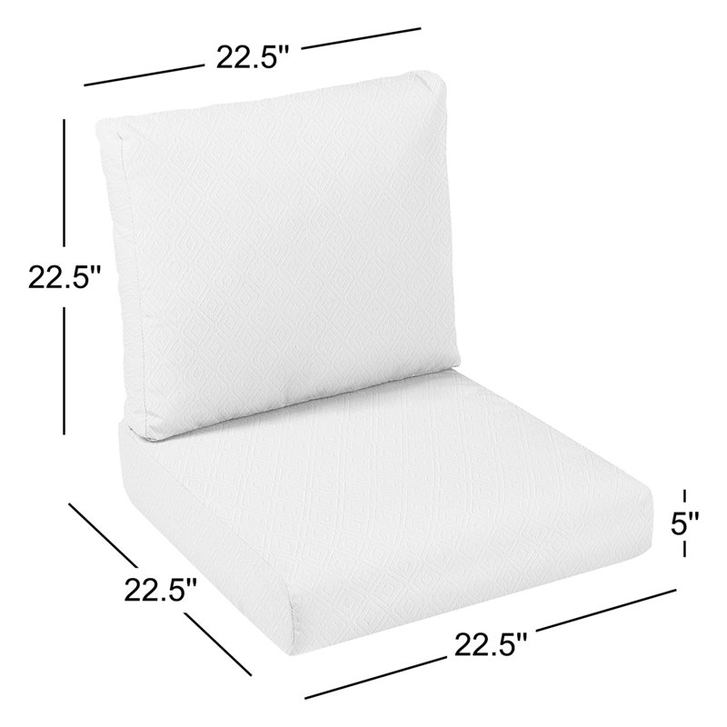 Janne Outdoor Replacement Cushion Set Cushion