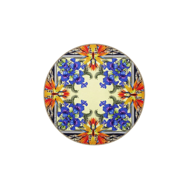 Tapis décoratif géométrique moderne, Rectangle 4 pi 8 po x 6 pi 7 po