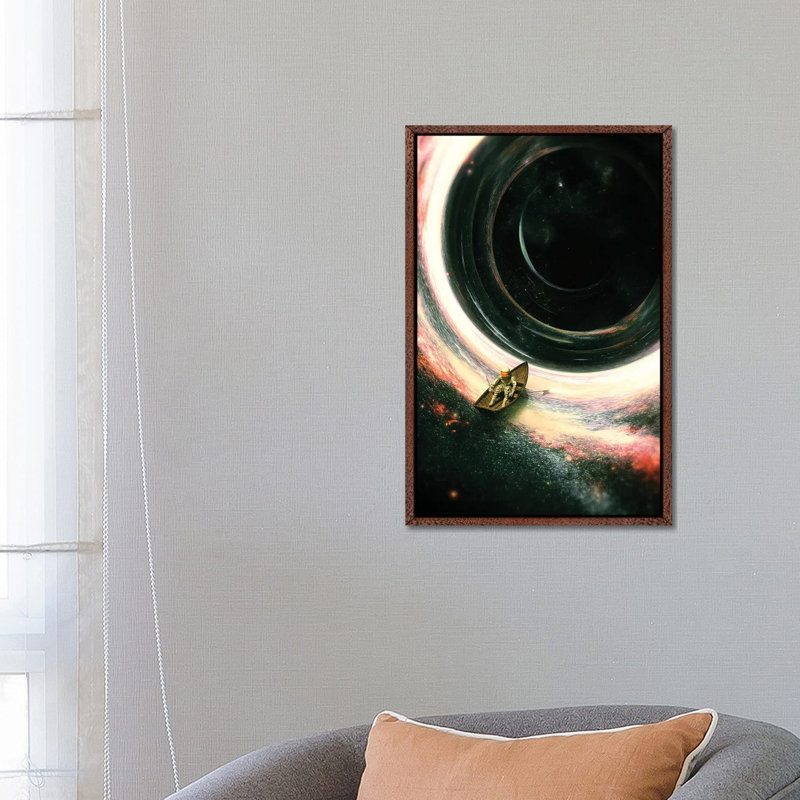 Lost Sailor 1 Piece Wall Art on Canvas, 66.04cm H x 45.72cm W x 3.81cm D, Classic Brown Wood Framed