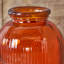 Recycled Glass Ribbed Vase Tall-123297965
