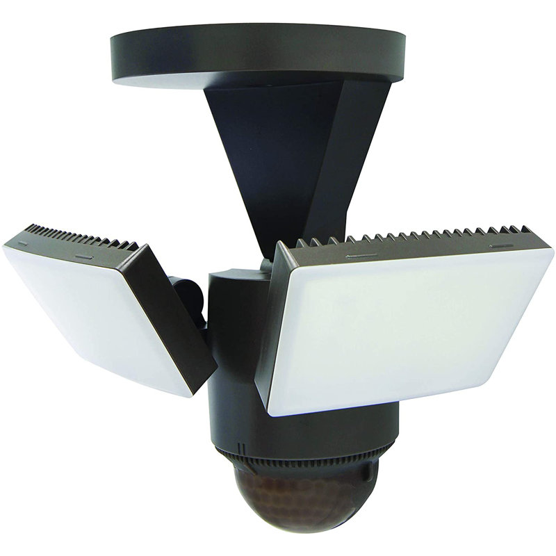 1100 Lumen LED Motion Sensor Outdoor Security Flood Light