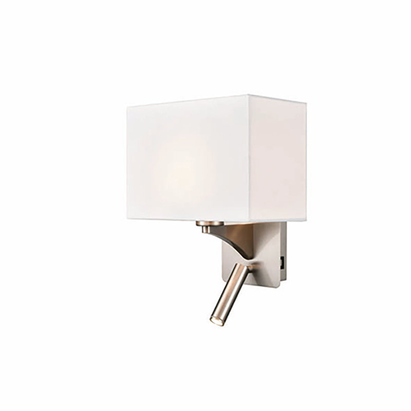 Shellenbarger LED Armed Sconce, Off White