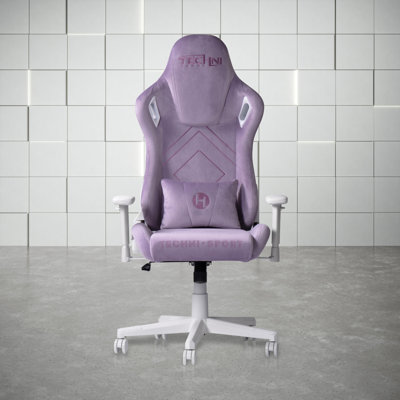 Techni Sport Velvet Memory Foam Gaming Chair