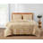 CEDAR COURT Camden Leaf Turmeric All-Season Soft Woven Matelasse Jacquard Reversible Cotton Blend Quilt Set-677593882