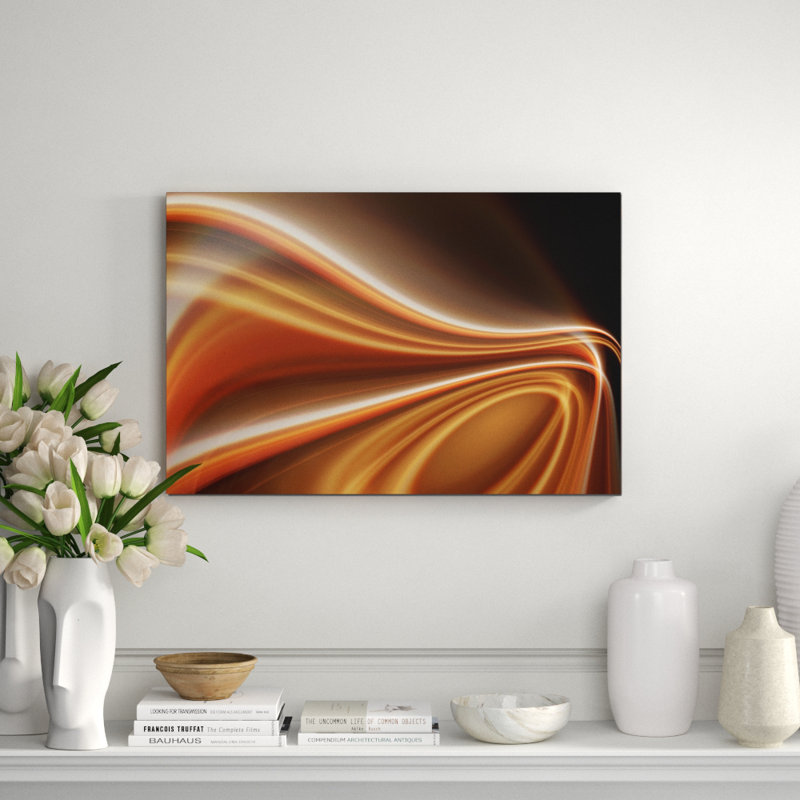 Crush Print, 24" H x 36" W x 2.5" D