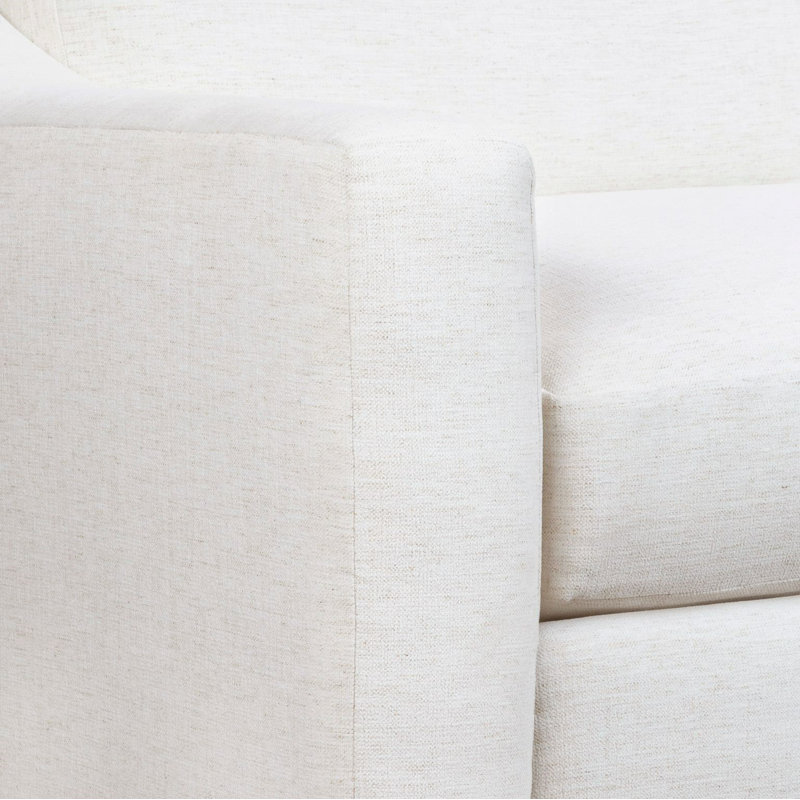 Canapé rembourré Cranbrook, Chenille Crypton® neige Nomad