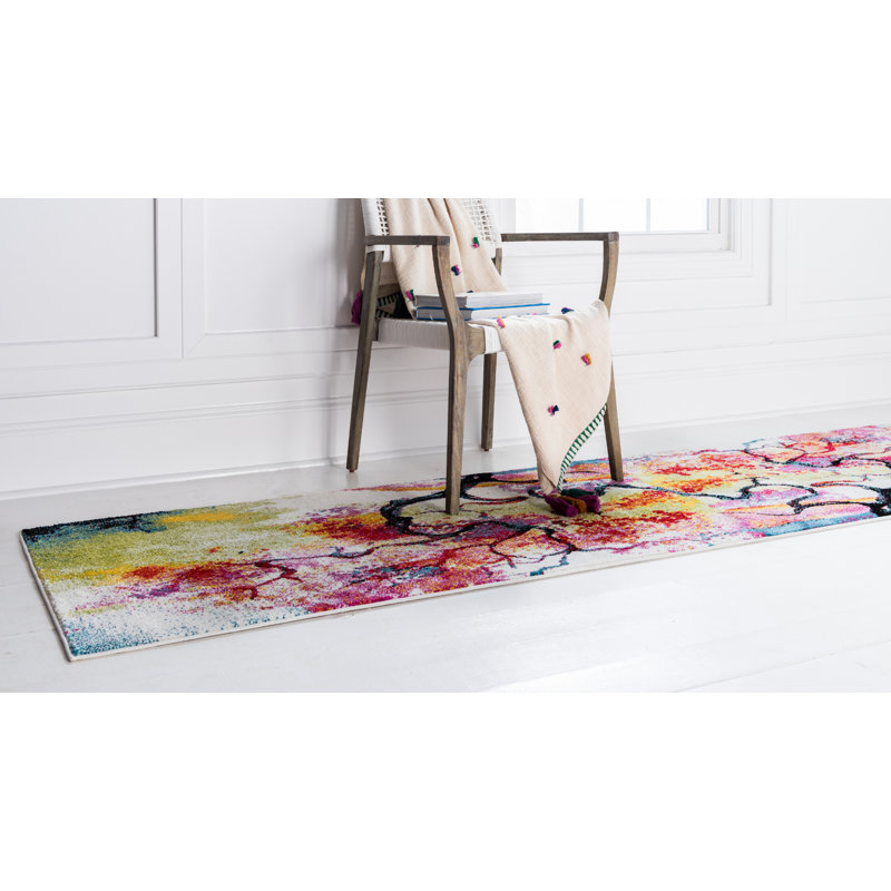 Lorene Floral Indoor Rug, Runner 2'7" x 10'