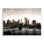 New York, soirée, horizon de la ville, pont de Brooklyn, Manhattan, ferme rustique surdimensionnée, estampe numérique, art texturé par Ziwei Li