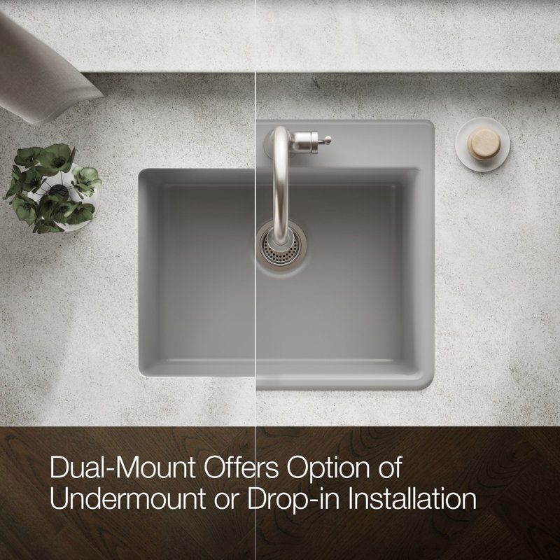 Kennon 25" L x 22" W Undermount Kitchen Sink