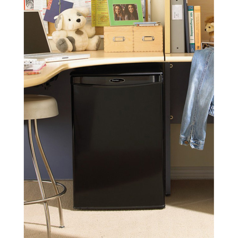 Danby 2.6 Cubic Feet Freestanding Mini Fridge, Black