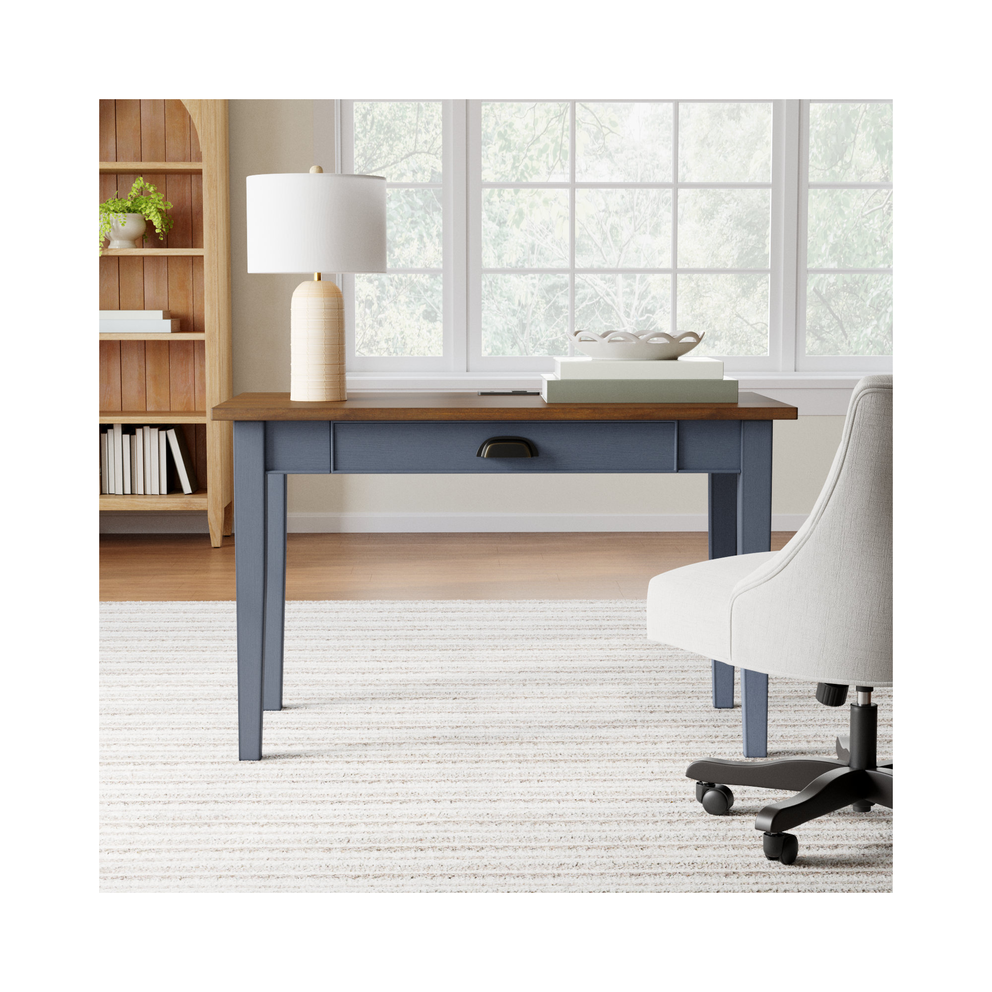 Vivienne Writing Desk, Blue