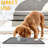 Pet Placemat For Dog And Cat, Mat For Prevent Food And Water Overflow, Suitable For Small, Medium And Big Pet,24.5" 16.5", Grey