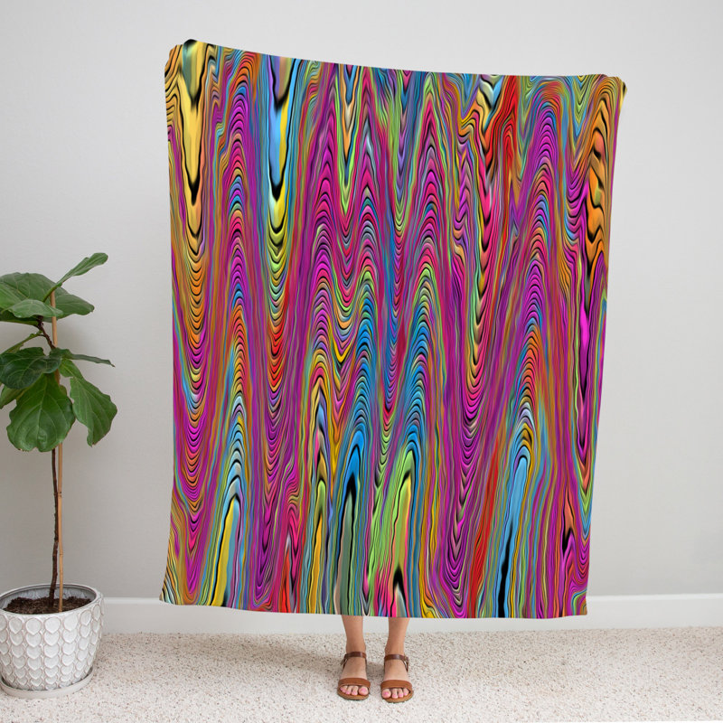 Throw Blanket, 60" L x 51" W