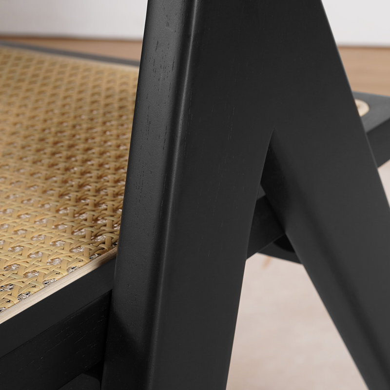 Chaise de salle à manger Beka, Noir