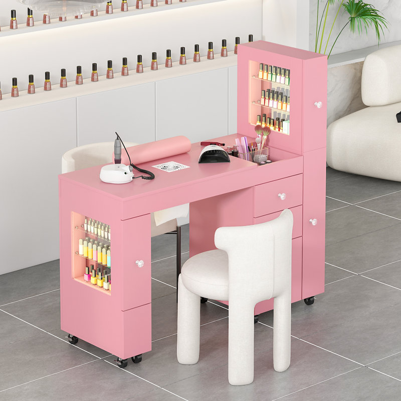 Bureau à clous Professional, Rose