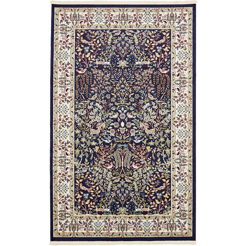 Tapis de zone mauve Kelayeh