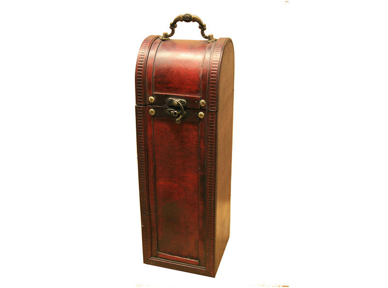Transporteur de vin rétro en bois