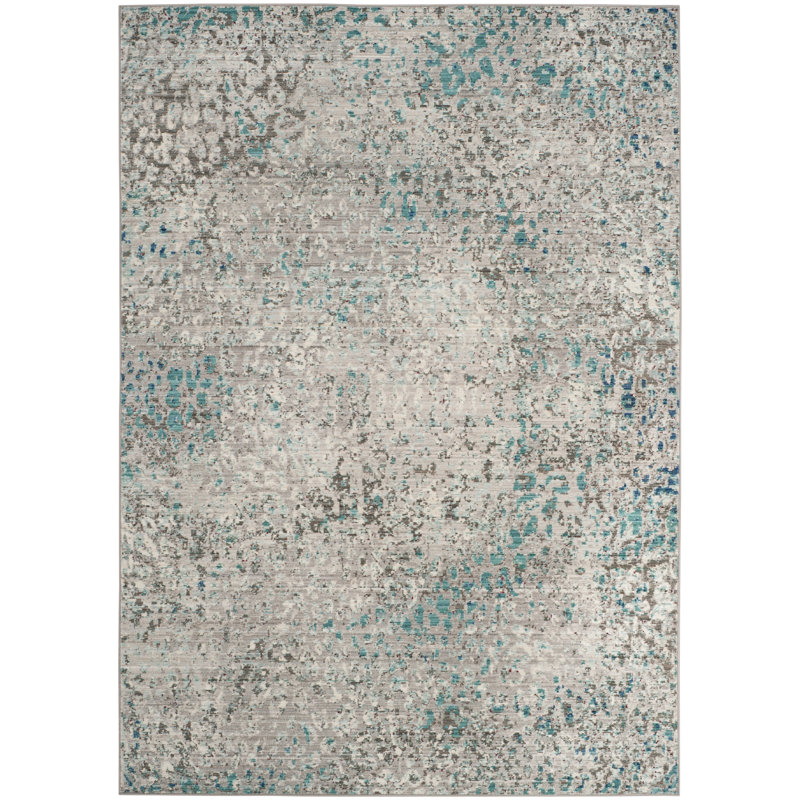 Cogan Abstract Hand Woven Area Rug, Rectangle 152 x 244 cm