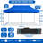 10x20 Pop Up Canopy Without Sidewall,Heavy Duty Canopy UPF 50+ All Season Wind Waterproof Commercial Outdoor Wedding Party-111705043