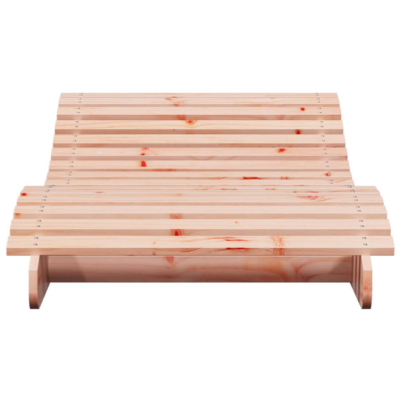 Plattsburg 205cm Long Reclining Single Chaise, Reddish Orange