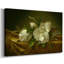 Martin Johnson Heade «Magnolias on Gold Velvet Fabric» - Art mural sur toile tendue de qualité musée-55720988
